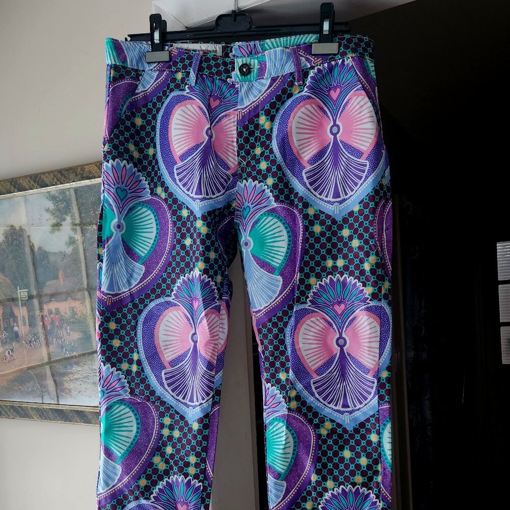 A19  silk-like gorgeous ATELIER BEAUREPAIRE Parisian 100% Cotton light 4 pockets